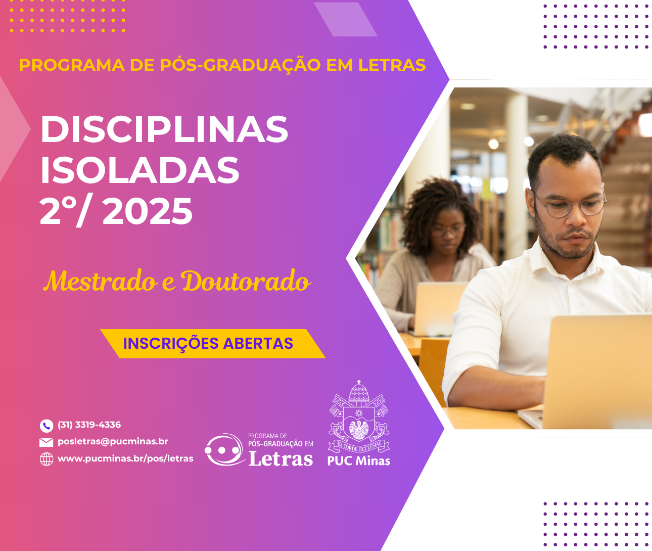 Disciplinas Isoladas Letras - 2º 2025 (2).png